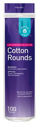 Being Well baby Cotton Rounds (100 ct)