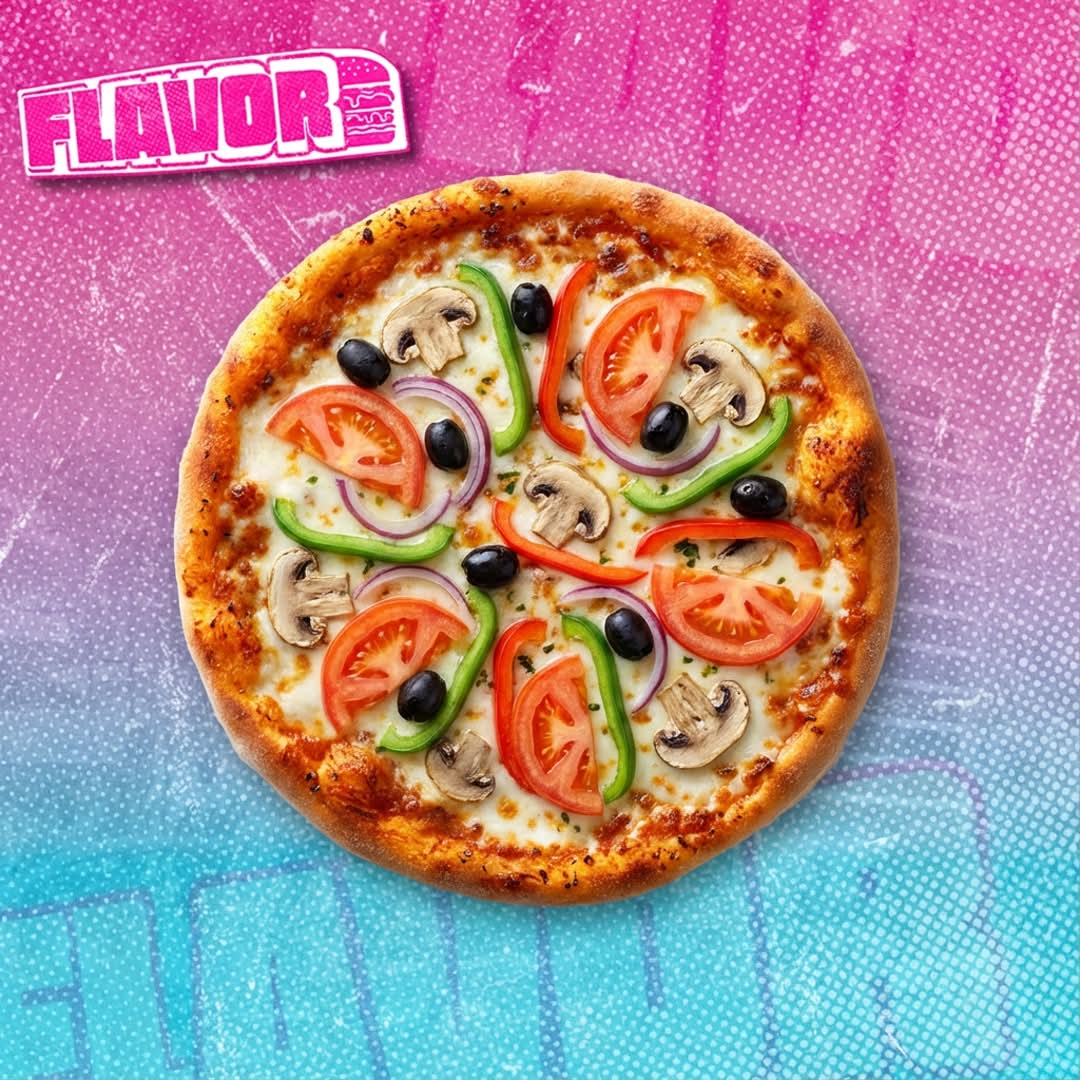 🥗 PIZZA VÉGÉTARIENNE