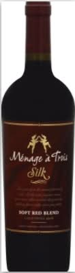 Ménage à Trois California Silk Soft Red Blend Wine (750 ml)