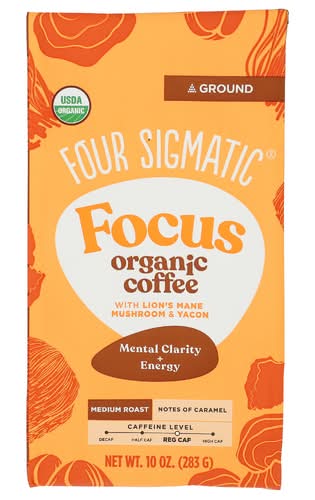 Four Sigmatic Organic Focus Medium Roast Ground Coffee
