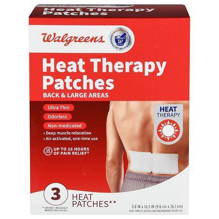 Walgreens Heat Therapy Patches Back & Large Areas (3 ct)