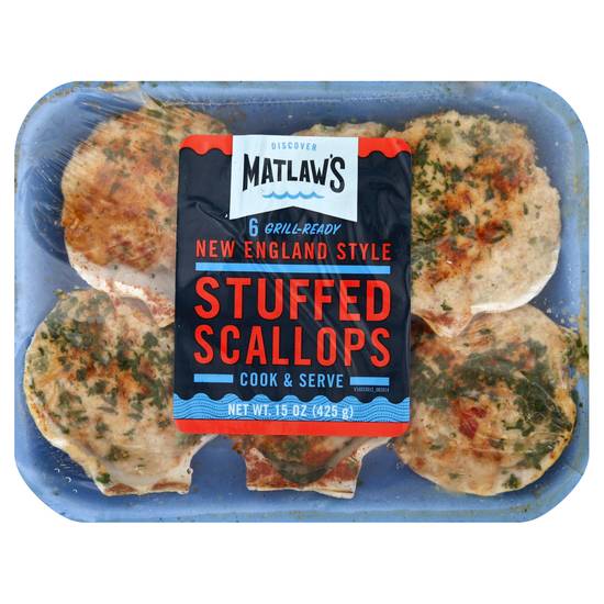 Matlaw's New England Style Scallops (6 ct)