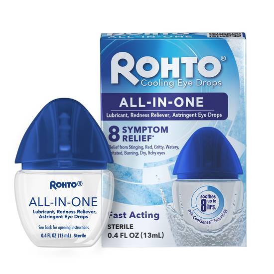 Rohto All-In-One Multi-Symptom Eye Drops