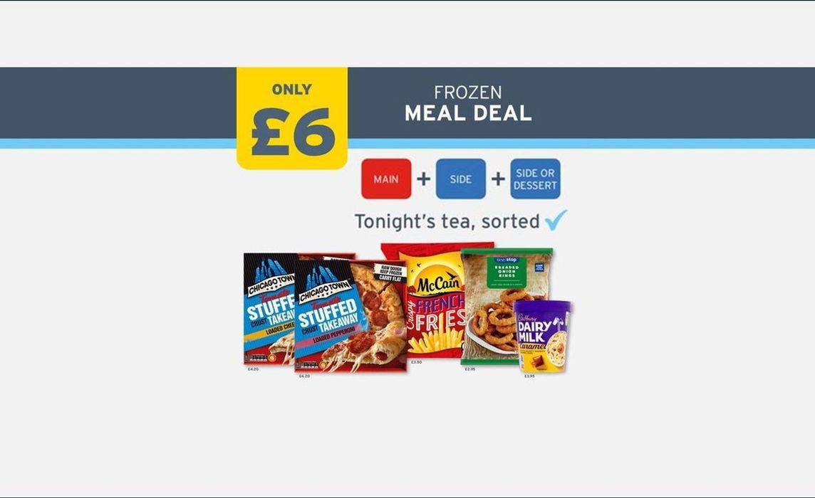 £6: Frozen Meal Deal