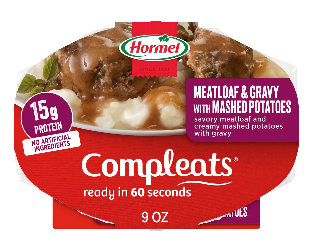 Hormel Meatloaf & Gravy With Mashed Potatoes (9 oz)