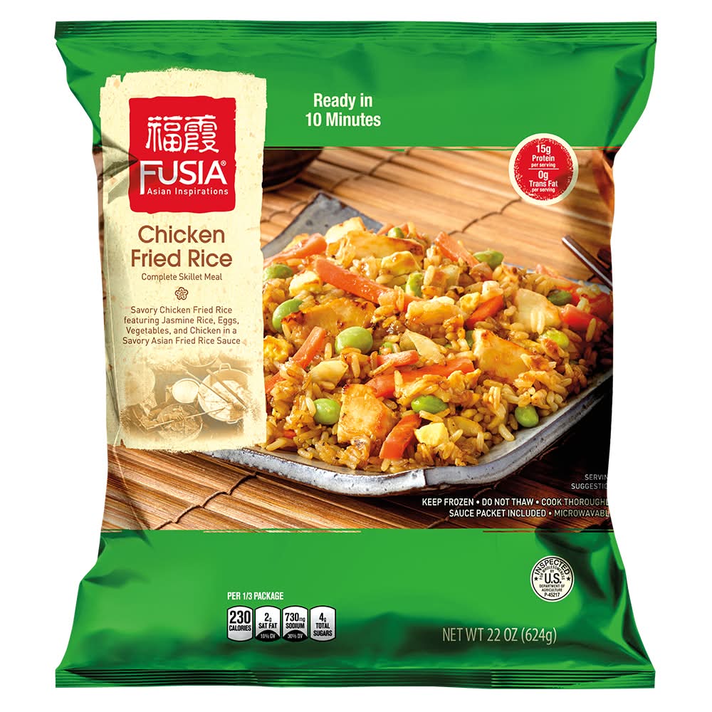 Fusia Complete Skillet Fried Rice, Chicken (22 oz)