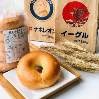 冷凍德麥原味貝果 (80g*5入/袋)