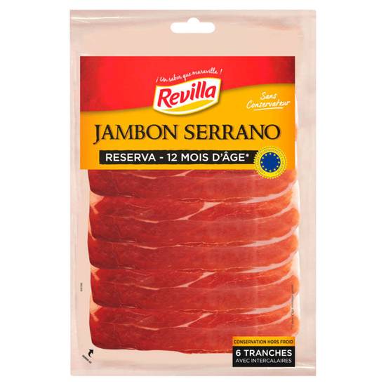 Jambon Serrano 12 mois