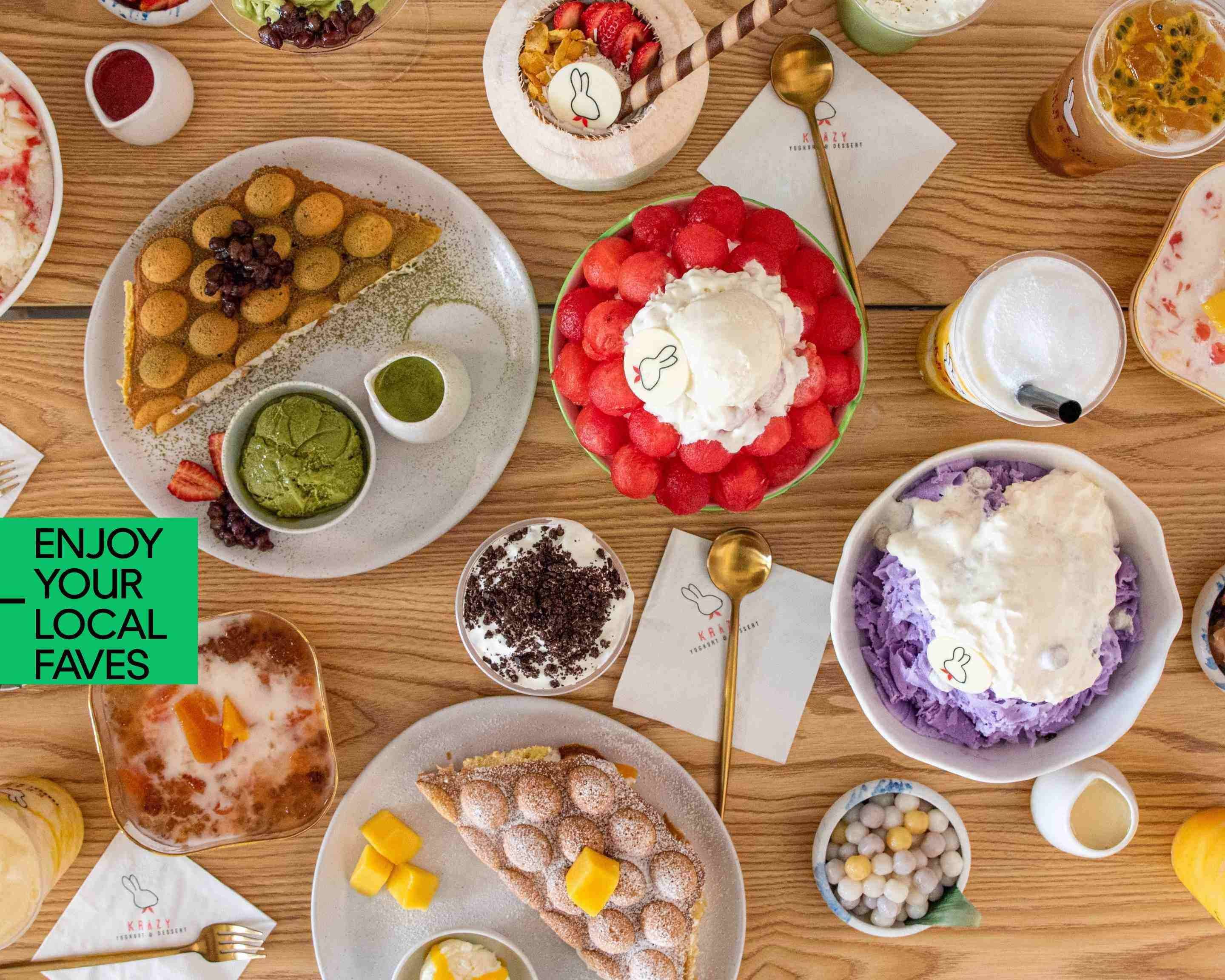 Order Krazy Dessert Restaurant & Bar Menu Delivery and Takeaway in Brisbane Menu & Prices