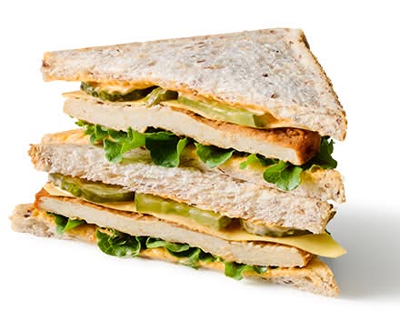 Chicken Schnitzel Sweet Chilli Sandwich