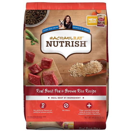 Rachael Ray Nutrish Real Beef & Brown Rice Recipe Dog Food