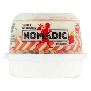 Nomadic Yogurt & Oat Clusters Strawberry 169g