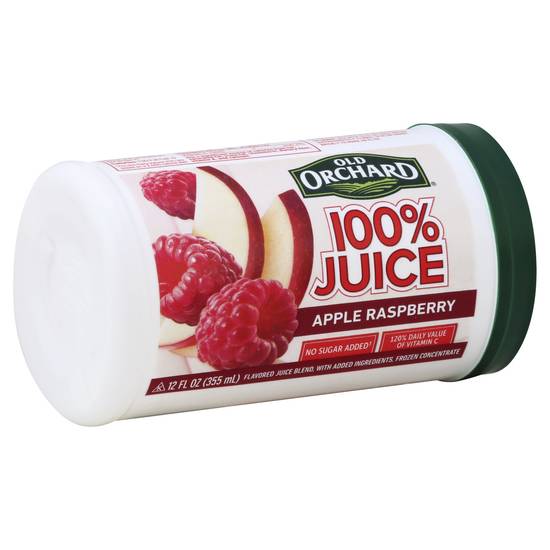 Old Orchard 100% Juice Apple Raspberry No Sugar Added (12 fl oz)