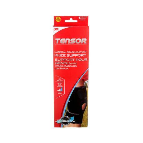 3M Tensor Lateral Stabl Knee Support Black 1 un (1.0 un)