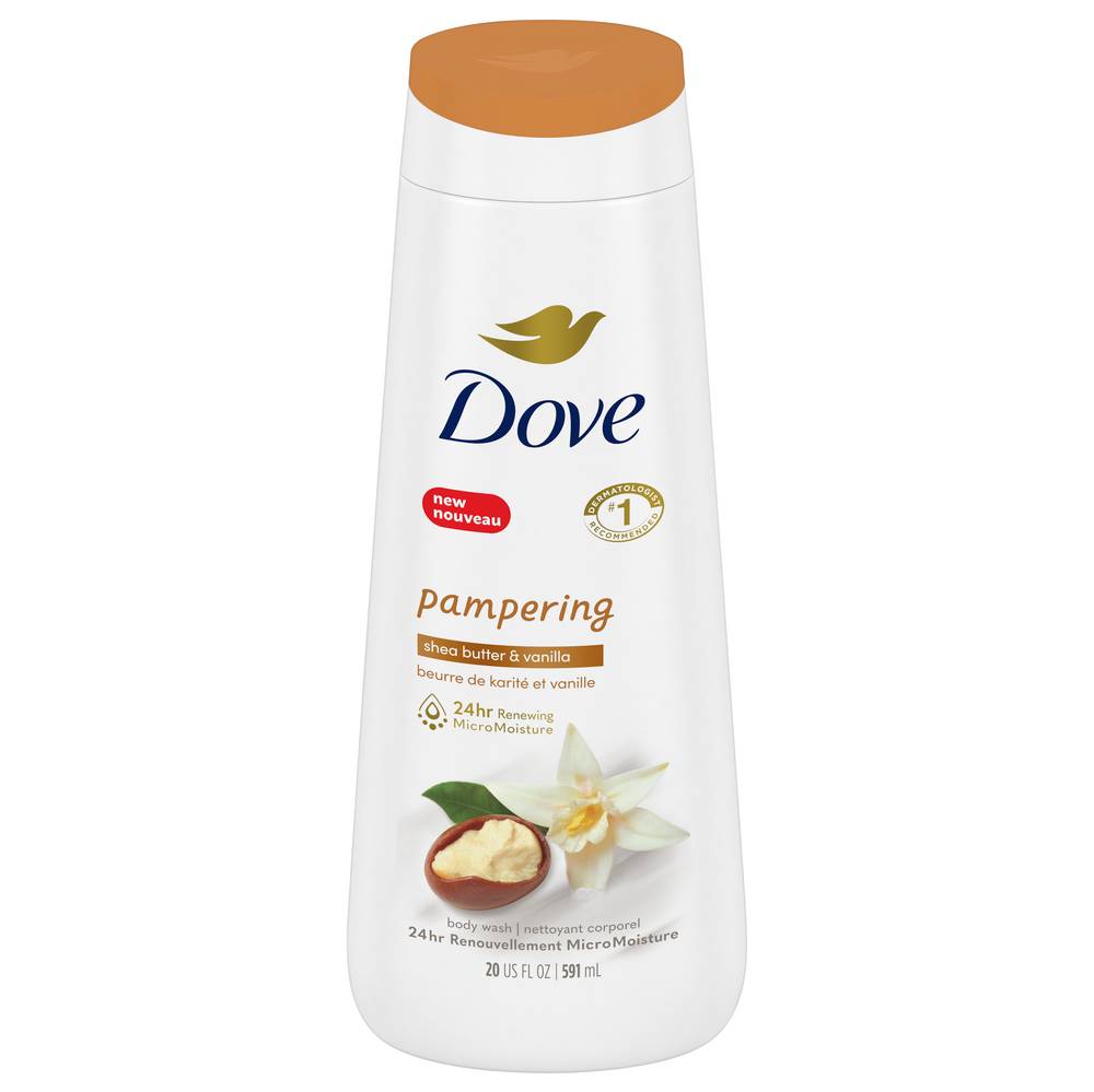 Dove Pampering Body Wash, Shea Butter & Warm Vanilla