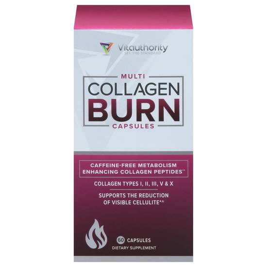 Vitauthority Dimpless Multi Collagen Burn Capsules (60 ct)