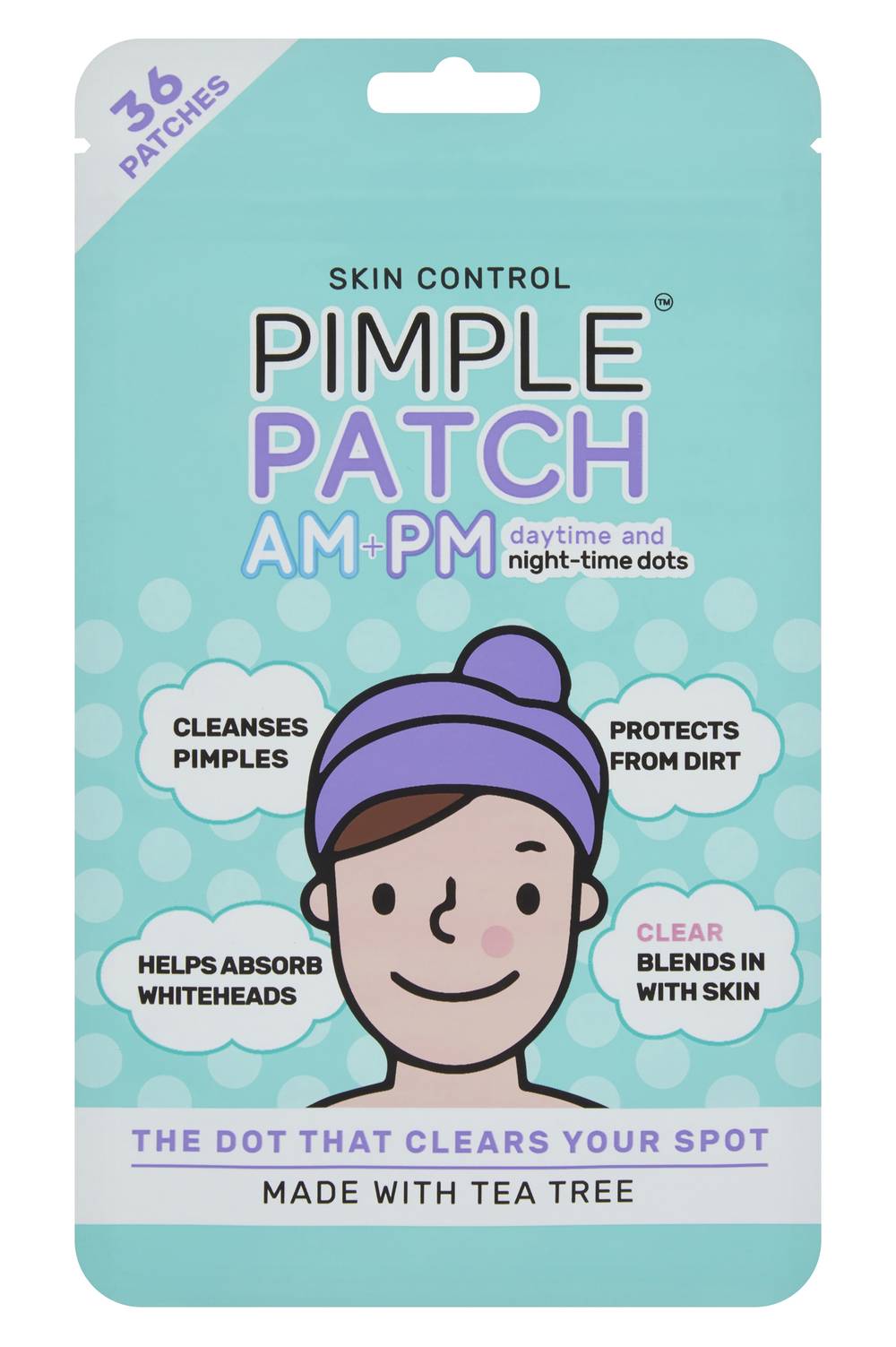 Skin Control Pimple Patch Am & Pm Patches (8g, 36 pack)