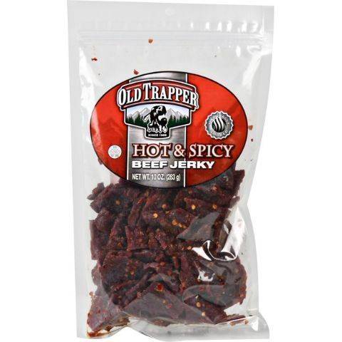 Old Trapper Beef Jerky Hot & Spicy 10oz