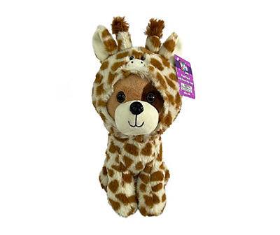 Play Zone Brown Giraffe Puppy Plush Toy