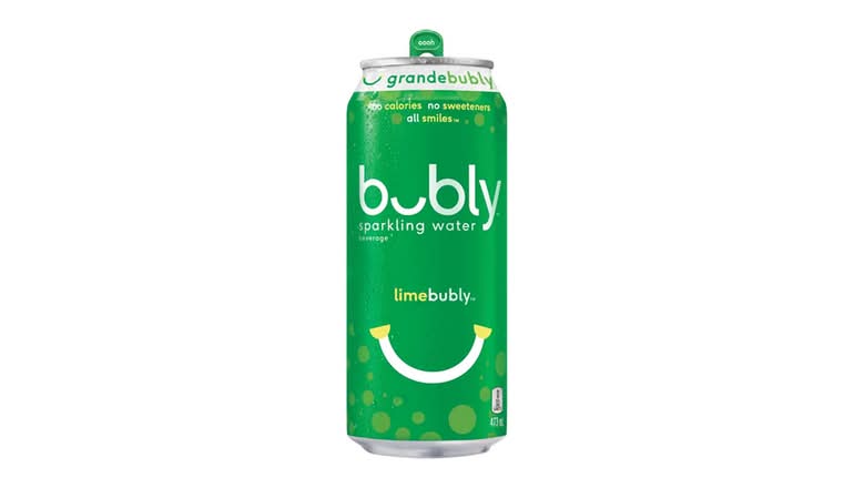Boisson Bubly Lime, canette 473 ml