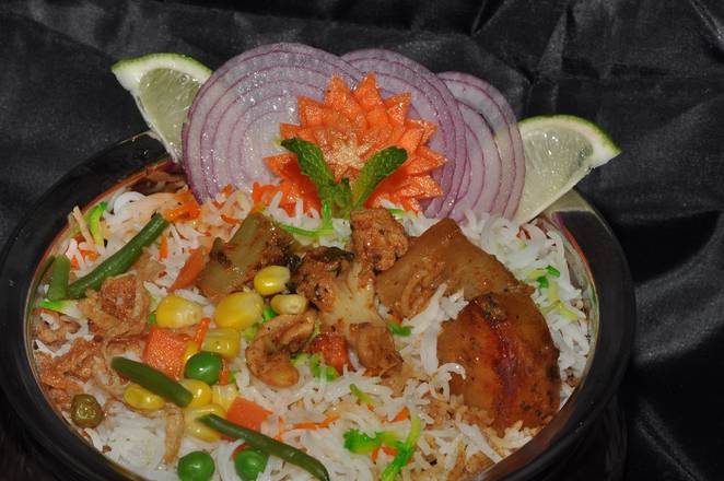 Vegetable Dum Biryani