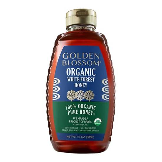 Golden Blossom Organic White Forest Honey (24 oz)