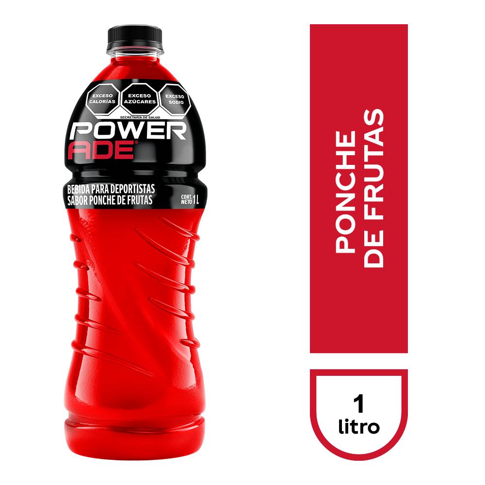 Powerade · Bebida para deportistas ion, frutas (1 L)