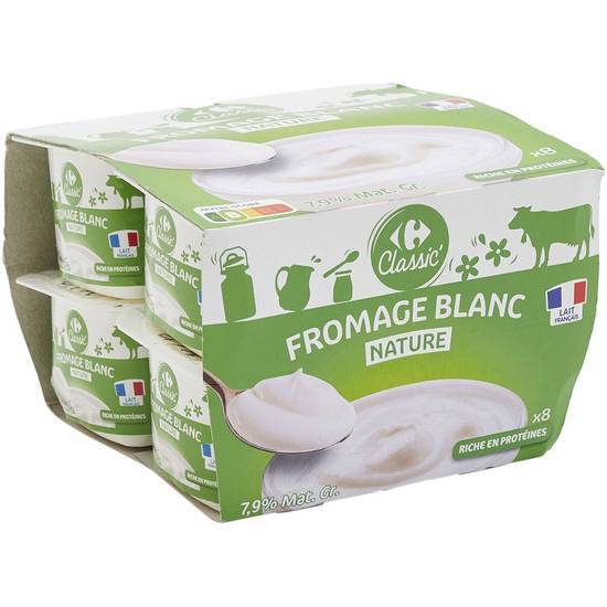 Carrefour Classic' - Fromage blanc nature