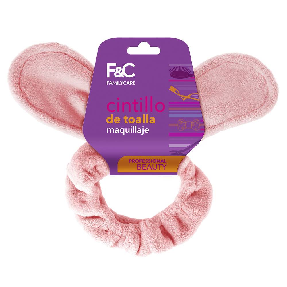 Family Care · Cintillo de toalla maquillaje (50 g)