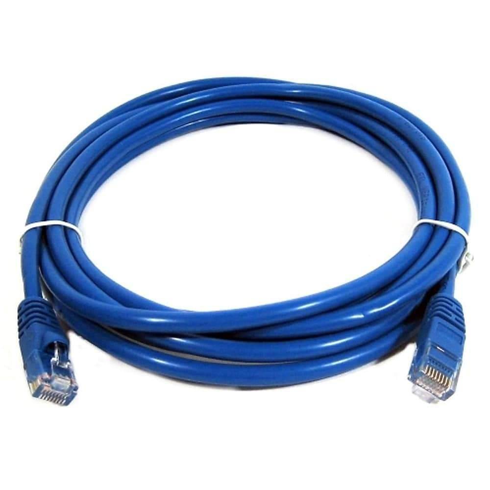 Digiwave 12 Feet Cat5e Male To Male Network Cable, 4" X 4" X 1", Blue