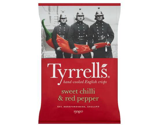 Tyrrells Sweet Chilli & Red Pepper Crisps 150g