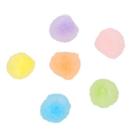 0.5" Pastel Pom-Poms By Creatology