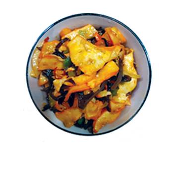 🥗Salade calamars et légumes🥗