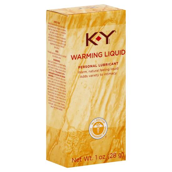K-Y Warming Personal Water Based Lubricant (1 oz)