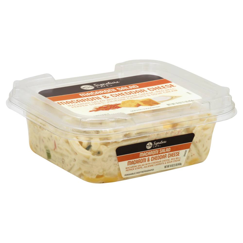 Signature Cafe Macaroni & Cheddar Cheese Salad (1 lbs)