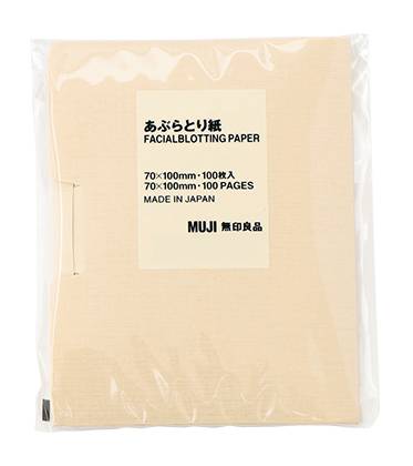 あぶらとり紙100枚入