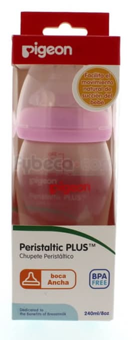 Biberones Pigeon Biberón Boca Ancha 240Ml