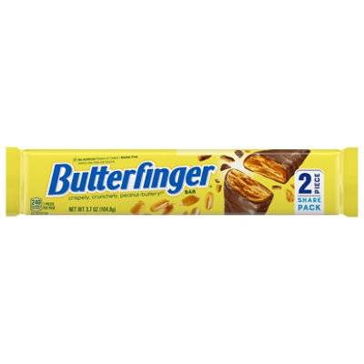 Butterfinger Candy Bar Gluten Free Share Pack - 3.7 Oz