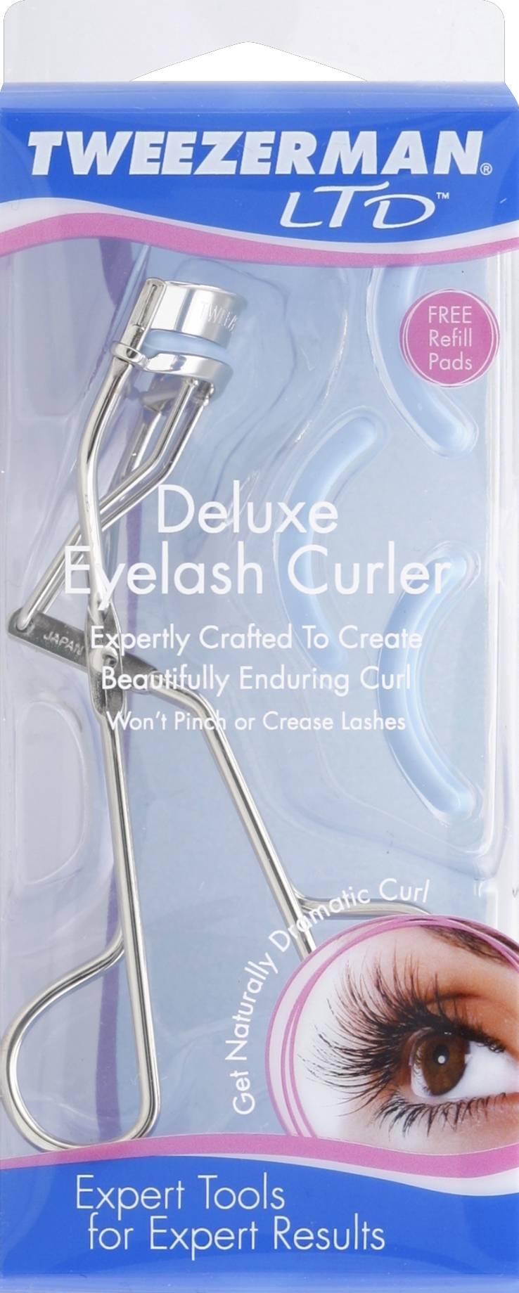 Tweezerman Eyelash Curler, Silver