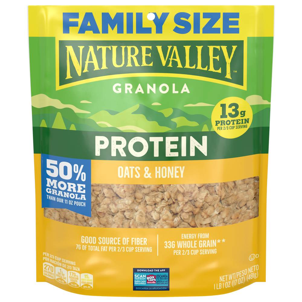 Nature Valley Granola Protein Oats and Honey