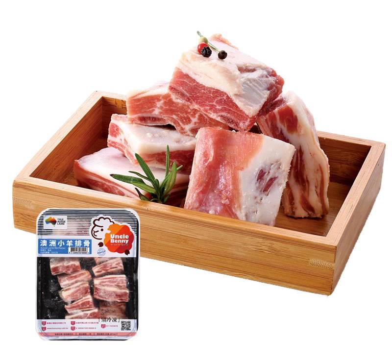 【清真認證】冷凍澳洲小羊排骨(每盒約500克) <1Box盒 x 1 x 1BOX盒>