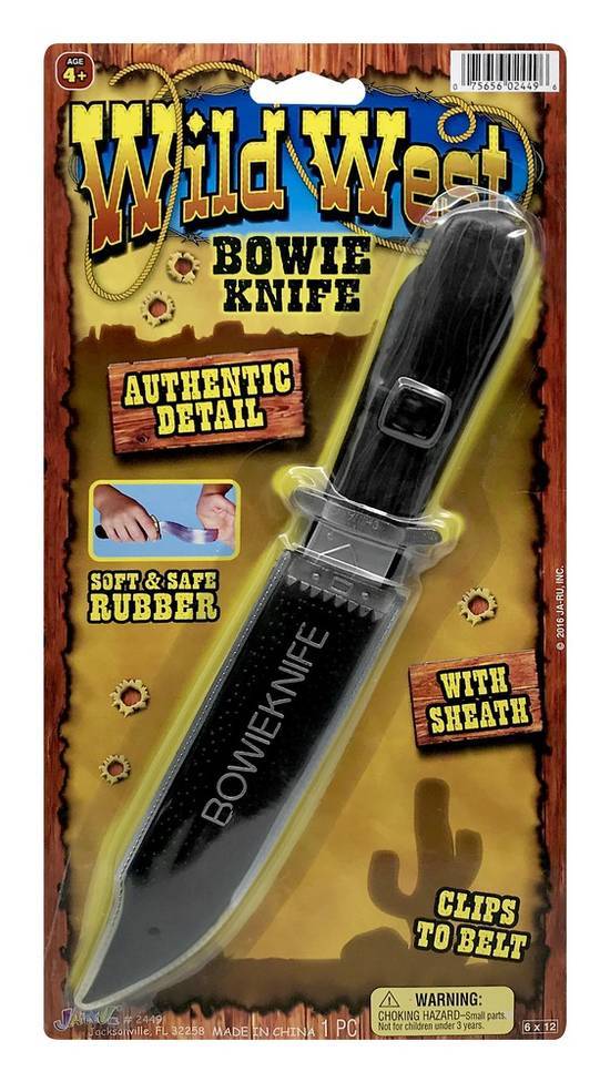 Wild West Bowie Knife (1 ct)