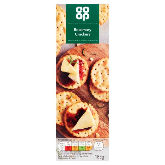 Co-op Rosemary Crackers (185g)