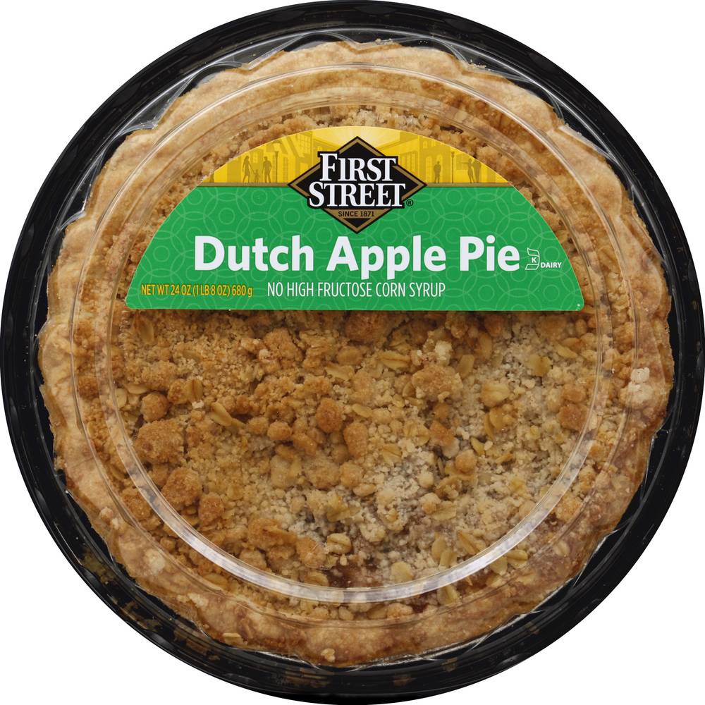 First Street Dutch Apple Pie (24 oz)