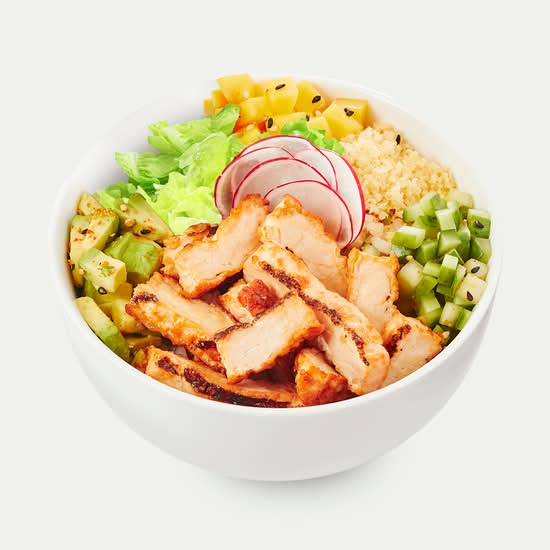 Poke Poulet et mangue / Chicken & Mango Poke