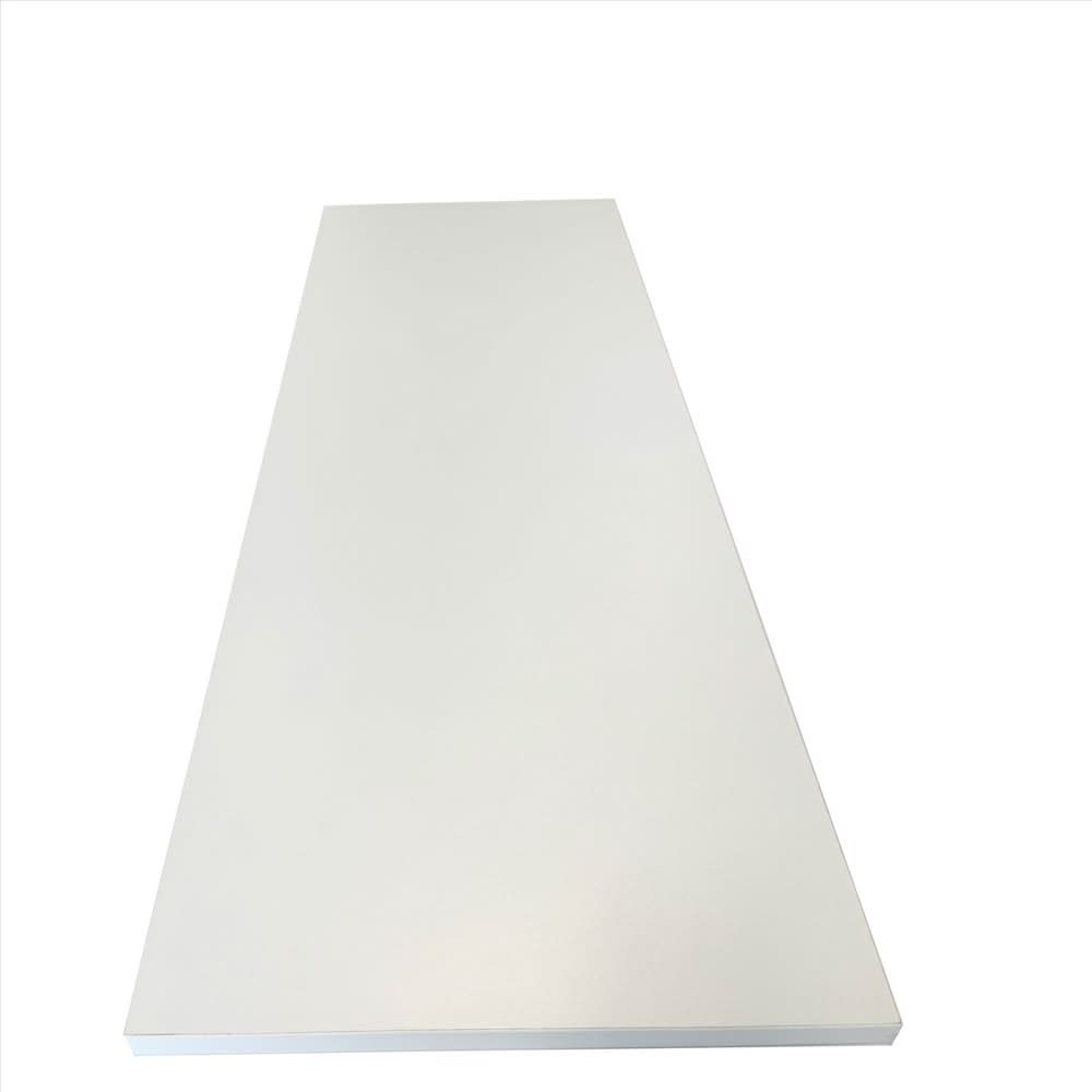 Nb 0.63 In. H X 11.8 In. W X 23.6 In. D White Wood Shelf Board
