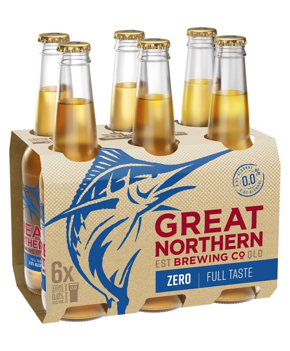 Great Northern Zero Bottle 6x330ml
