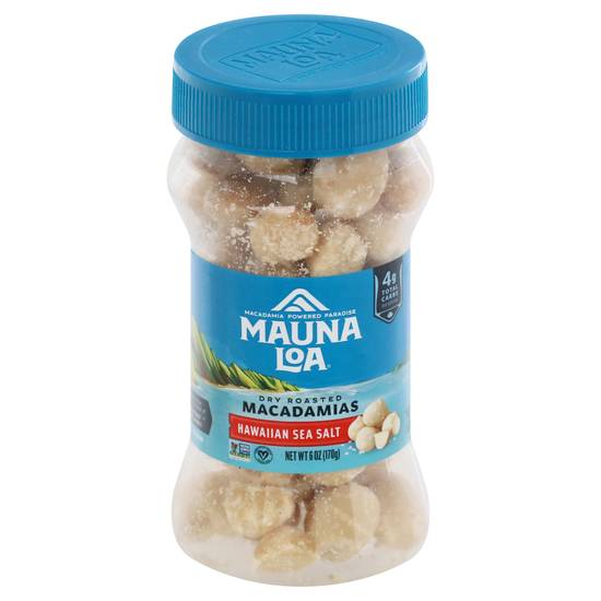 Mauna Loa Hawaiian Sea Salt Dry Roasted Macadamias