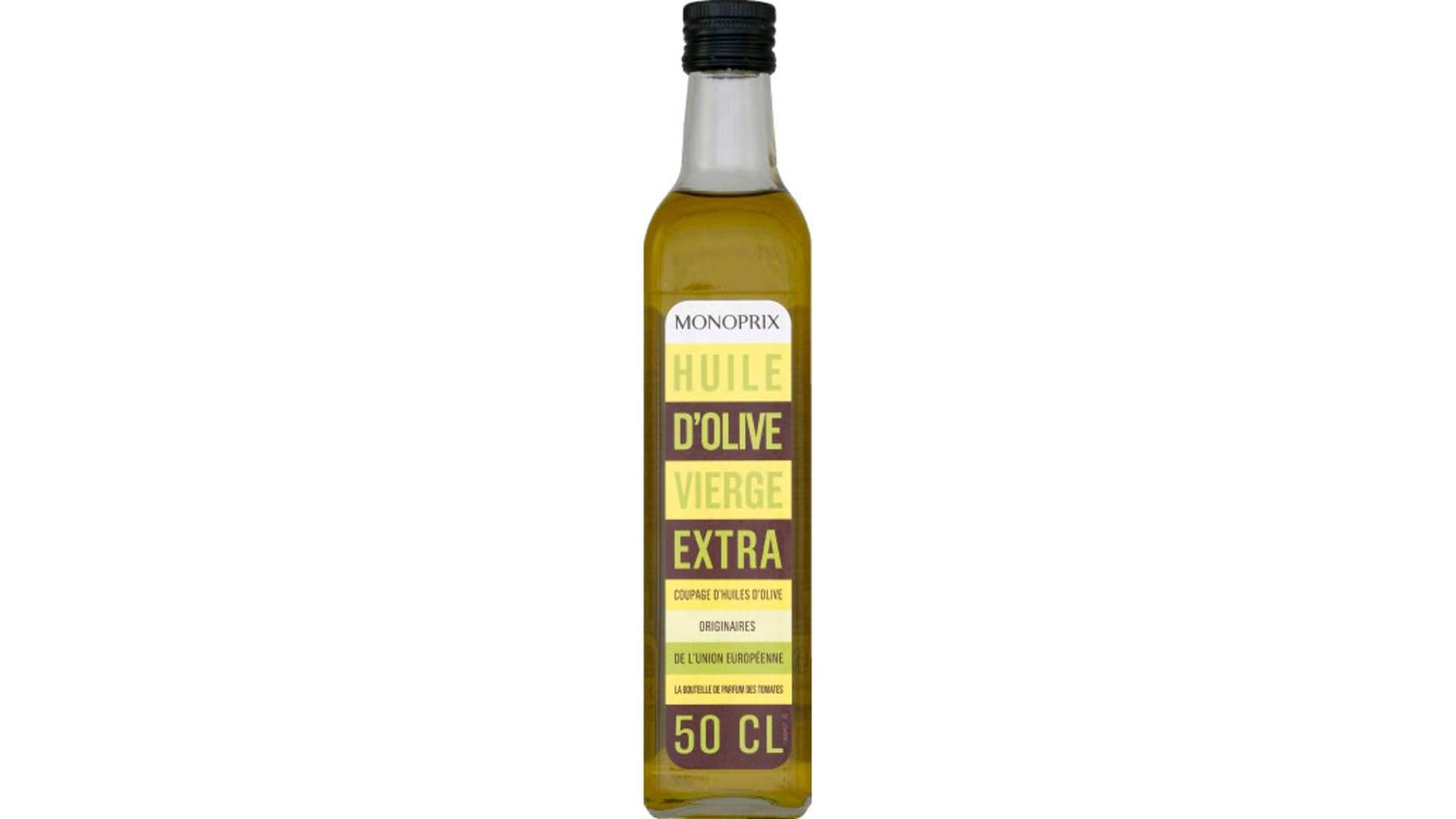 Monoprix Huile d'olive vierge extra La bouteille de 50 cl