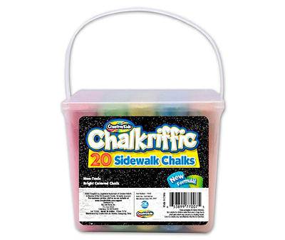 Creative Kids Chalkriffic Sidewalk Chalk Set 20-count